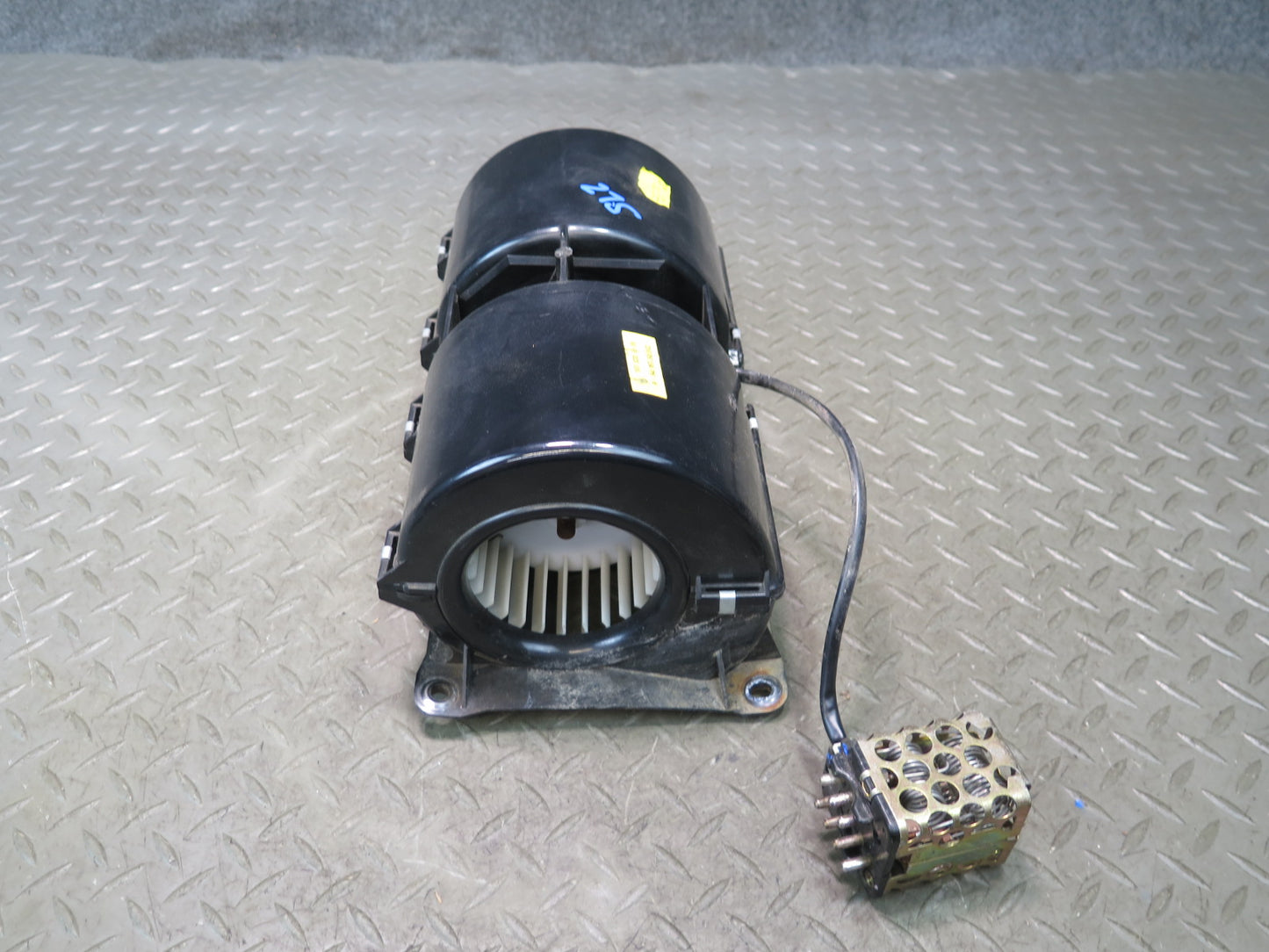 86-89 Mercedes R107 560SL A/C Heater Blower Motor Fan w Resistor OEM