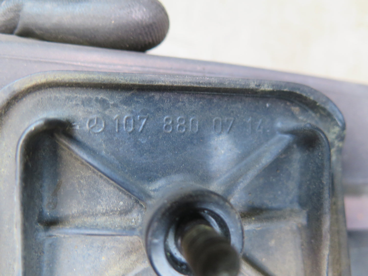 73-89 Mercedes R107 Front Bumper Left & Right Extension Rubber END Pad OEM