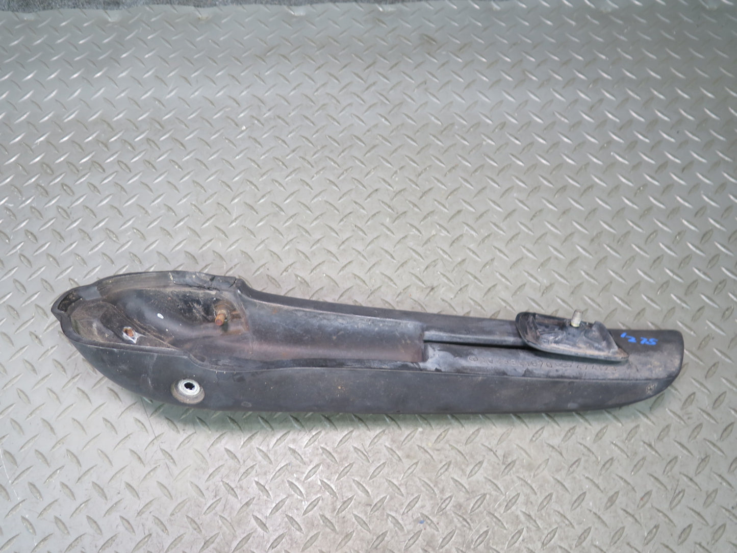 73-89 Mercedes R107 Front Bumper Left & Right Extension Rubber END Pad OEM