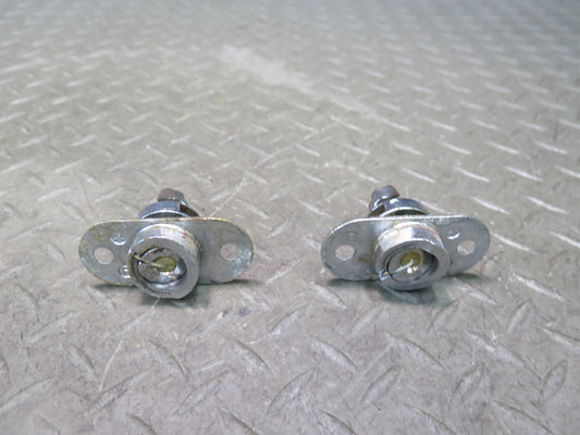 73-89 Mercedes R107 Convertible TOP Roof Lock Latch Catch Fasteners Set OEM
