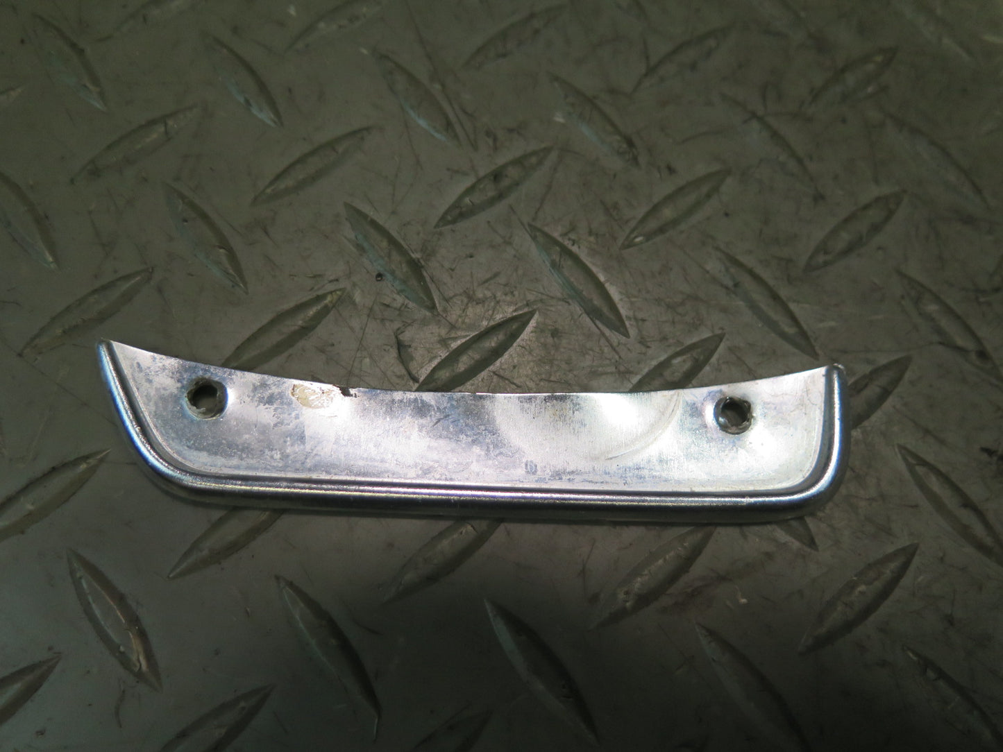86-89 Mercedes R107 560SL Set of 7 Left Door Chrome Trim Panel Cover OEM
