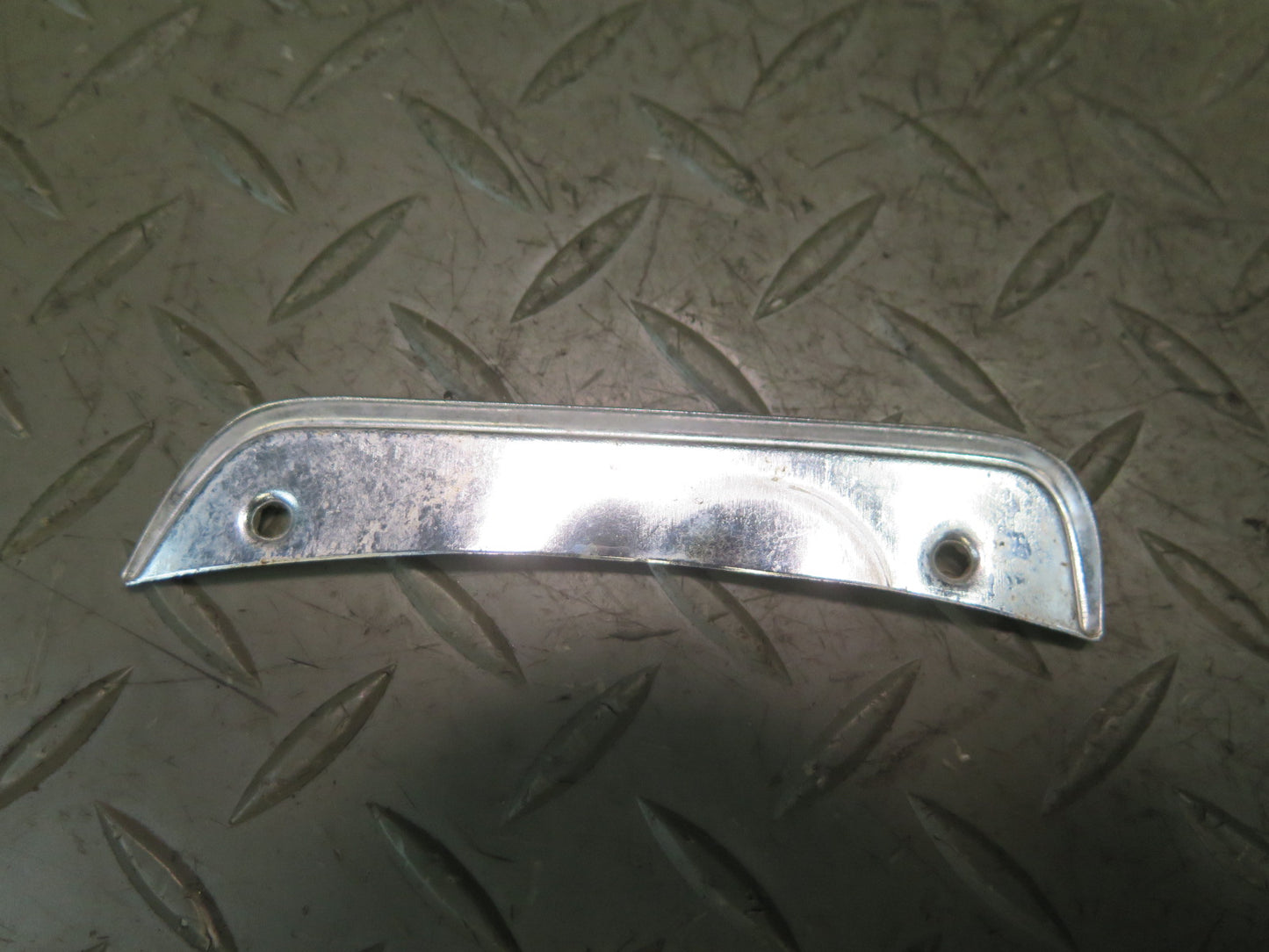 86-89 Mercedes R107 560SL Set of 7 Left Door Chrome Trim Panel Cover OEM