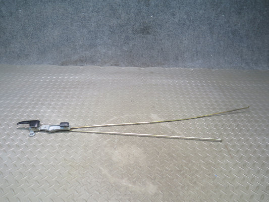 86-89 Mercedes R107 560SL Left Driver Door Interior Inner Handle w Rod OEM