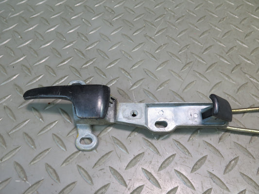 86-89 Mercedes R107 560SL Left Driver Door Interior Inner Handle w Rod OEM