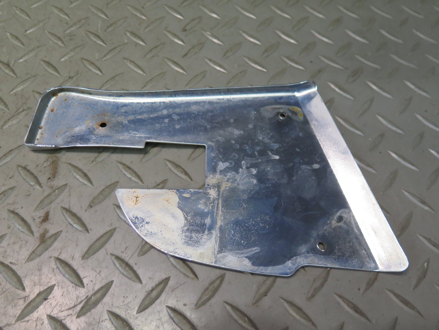 86-89 Mercedes R107 560SL Set of 8 Right Door Chrome Trim Panel Cover OEM