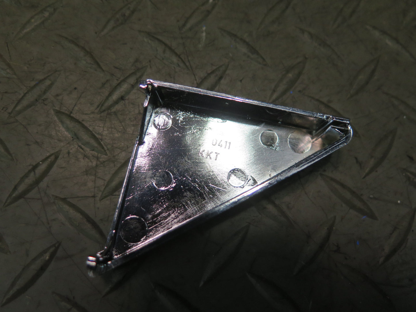 86-89 Mercedes R107 560SL Set of 8 Right Door Chrome Trim Panel Cover OEM