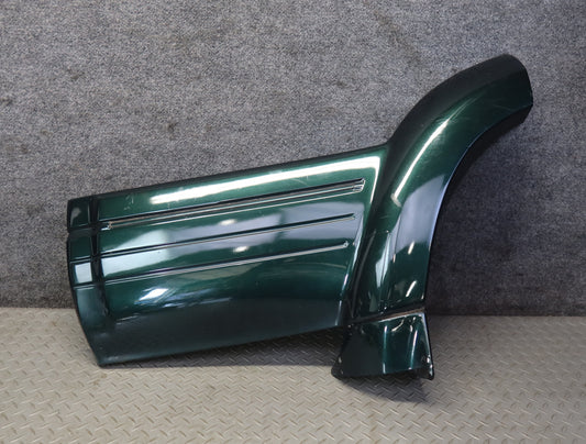 96-97 Lexus FZJ80L LX450 Rear Left Door Wheel Arch Molding Trim Panel Green