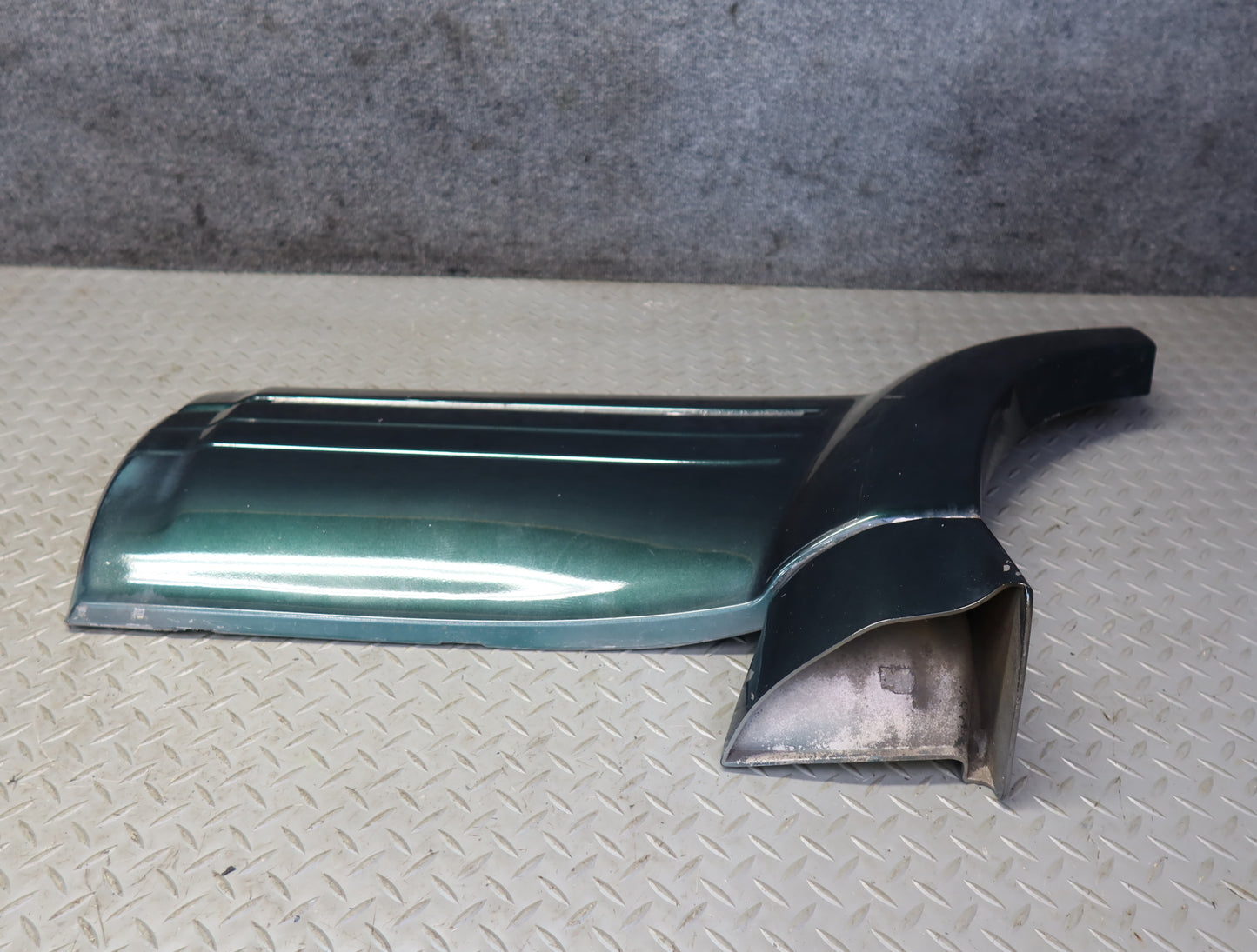 96-97 Lexus FZJ80L LX450 Rear Left Door Wheel Arch Molding Trim Panel Green