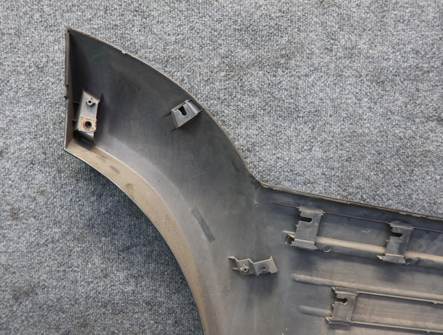 96-97 Lexus FZJ80L LX450 Rear Left Door Wheel Arch Molding Trim Panel Green