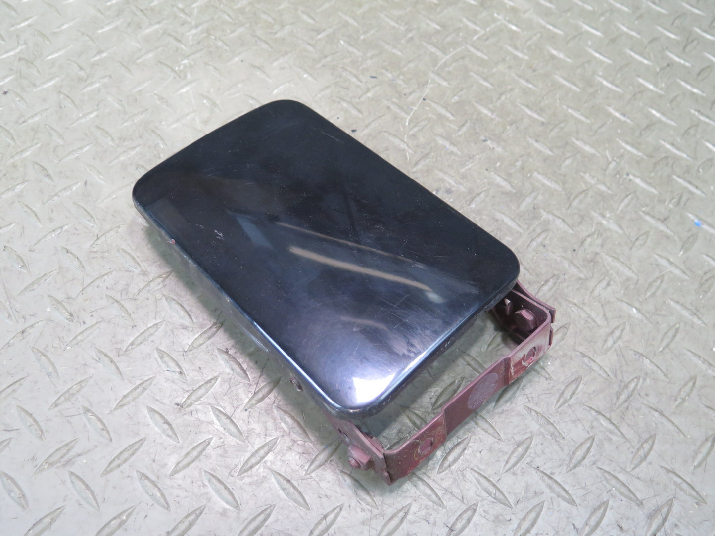 73-89 Mercedes R107 380SL 560SL Fuel Tank Filler Door Lid Panel Cover Black OEM