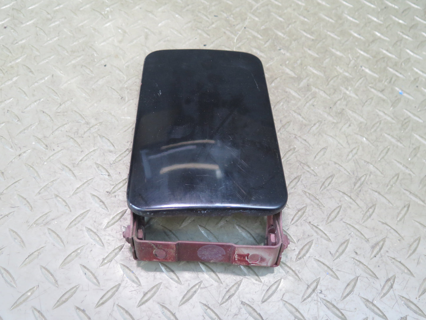 73-89 Mercedes R107 380SL 560SL Fuel Tank Filler Door Lid Panel Cover Black OEM