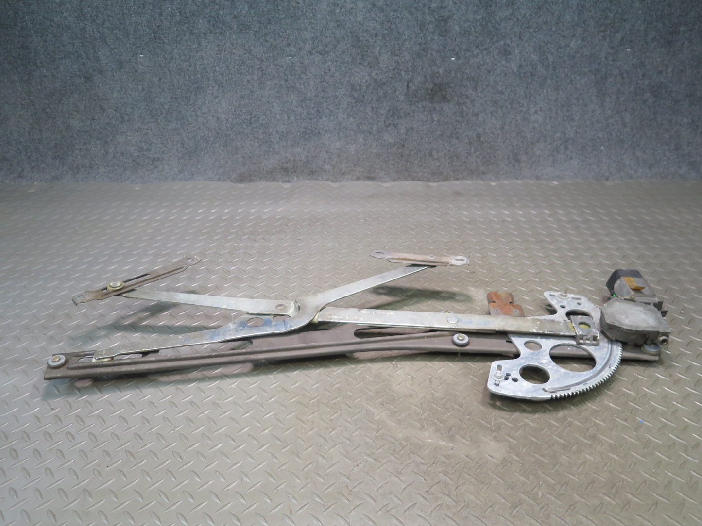 86-89 Mercedes R107 560SL Front Left Driver Door Window Regulator w Motor OEM