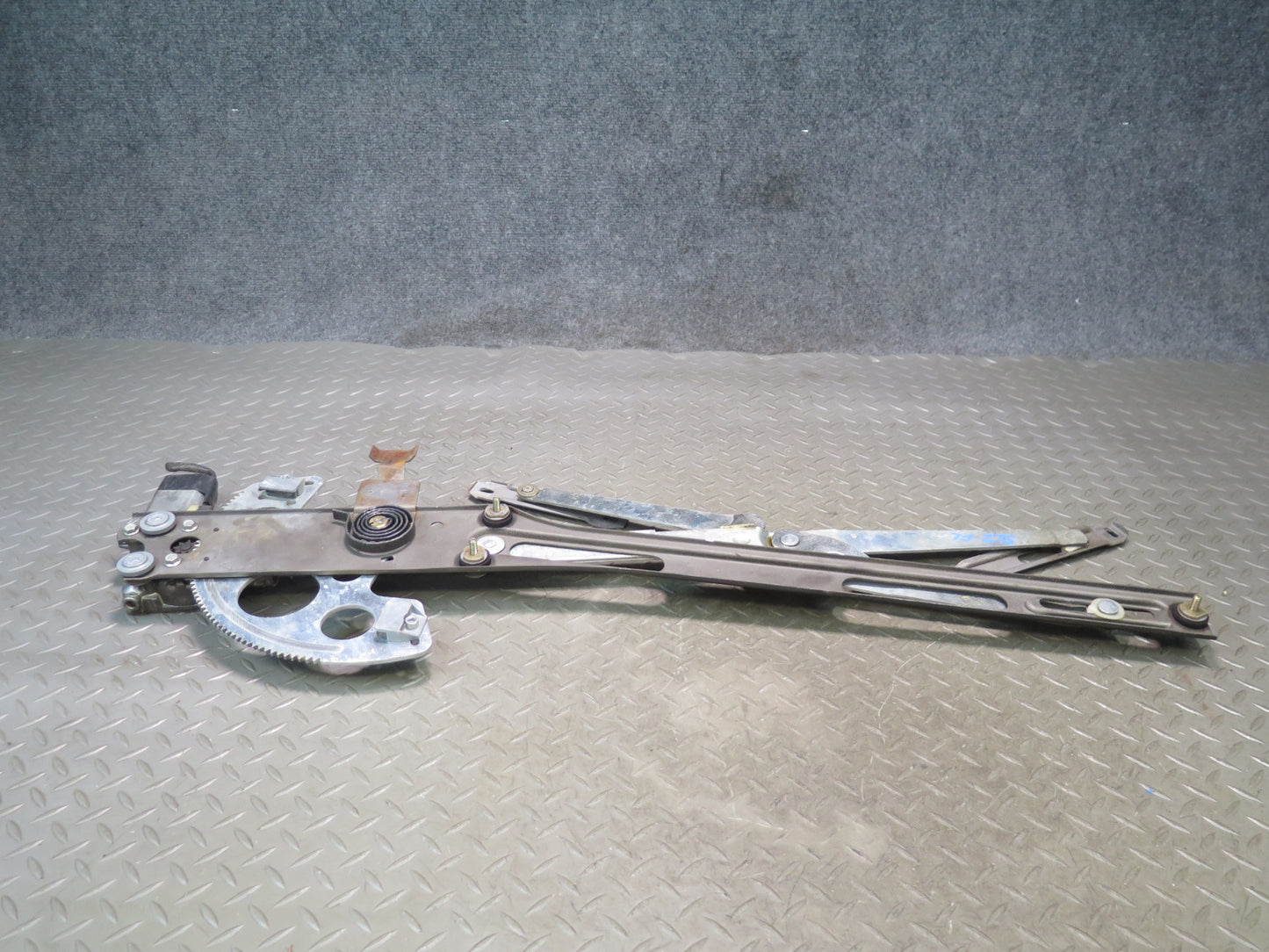 86-89 Mercedes R107 560SL Front Left Driver Door Window Regulator w Motor OEM