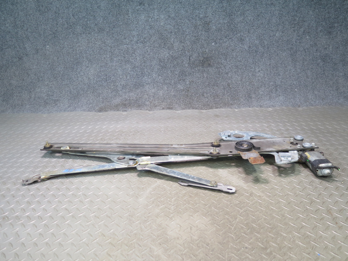 86-89 Mercedes R107 560SL Front Left Driver Door Window Regulator w Motor OEM