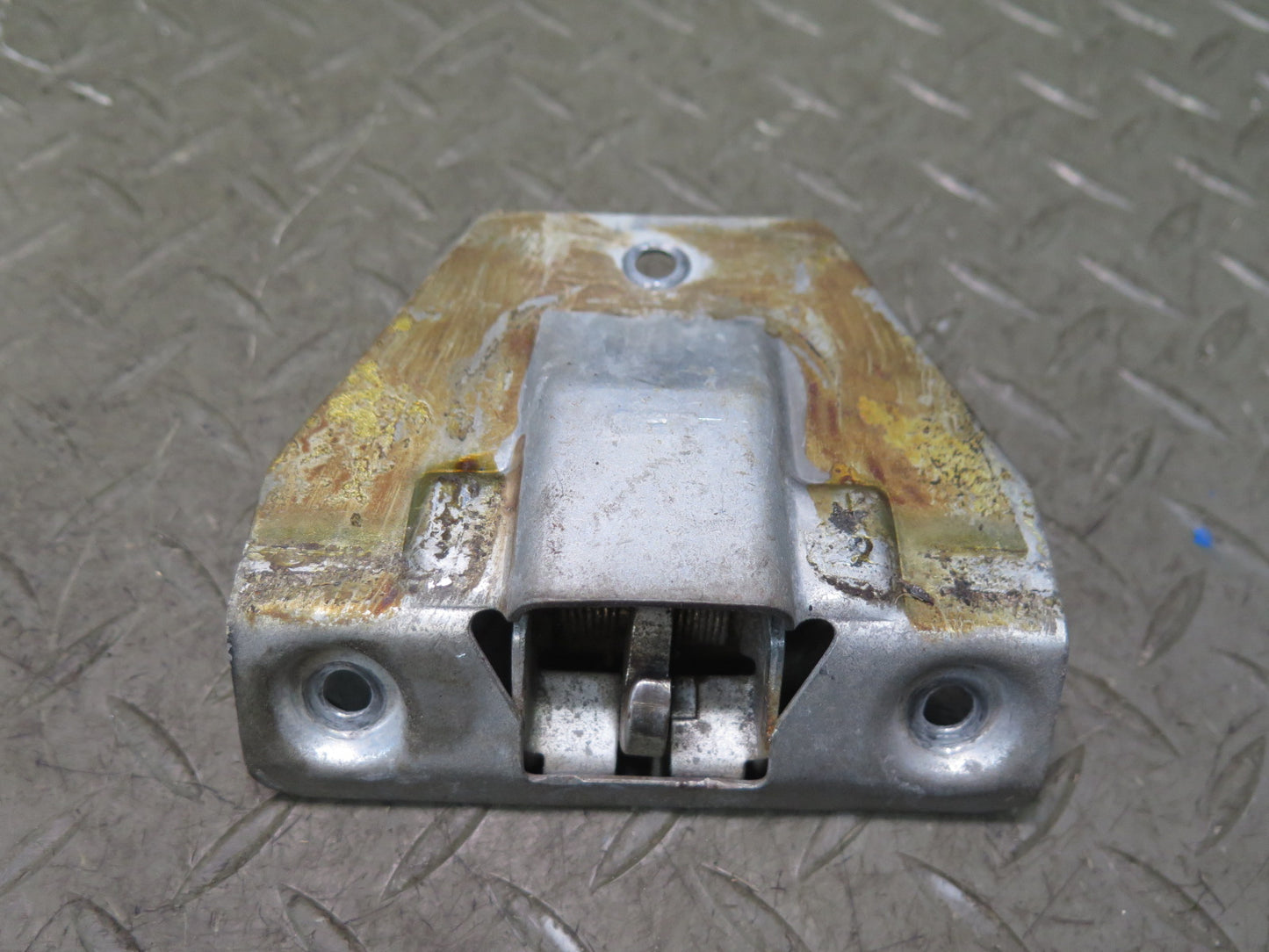 73-89 Mercedes R107 Rear Trunk Lid Lock Latch w Striker Set OEM
