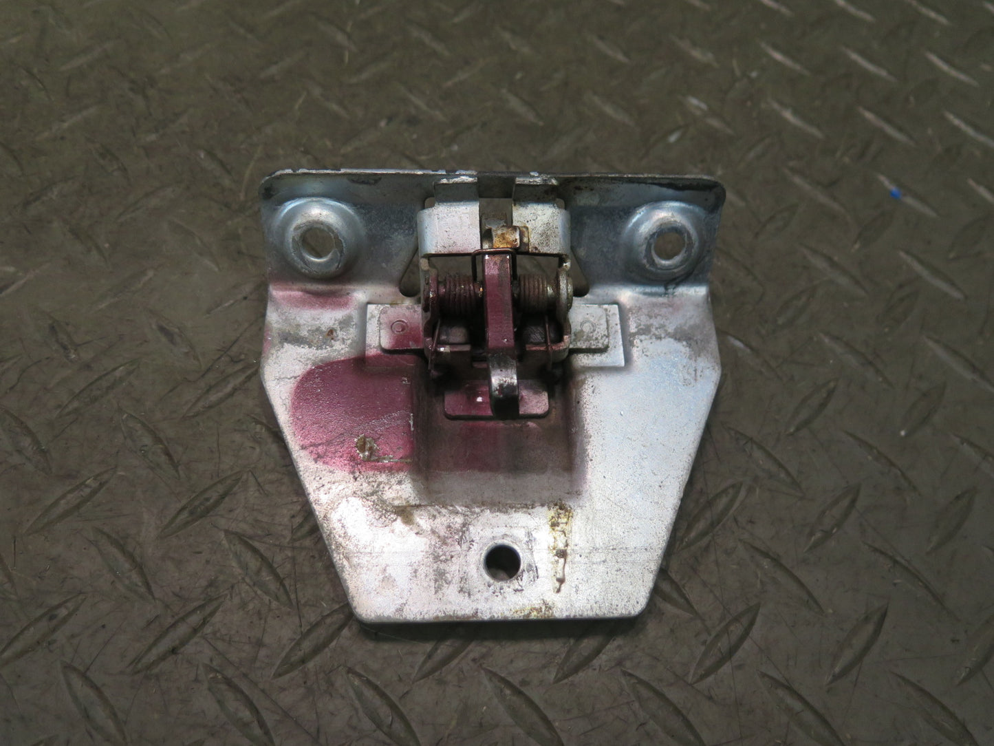 73-89 Mercedes R107 Rear Trunk Lid Lock Latch w Striker Set OEM