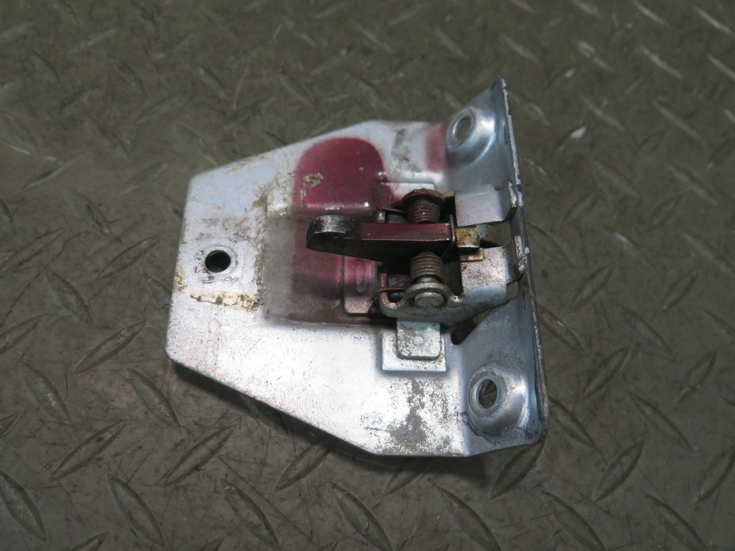 73-89 Mercedes R107 Rear Trunk Lid Lock Latch w Striker Set OEM