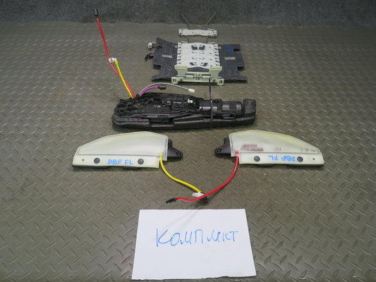 2015-2020 BMW F82 M4 Front Right Seat Lumbar Support Pump Lordosis Pad Set