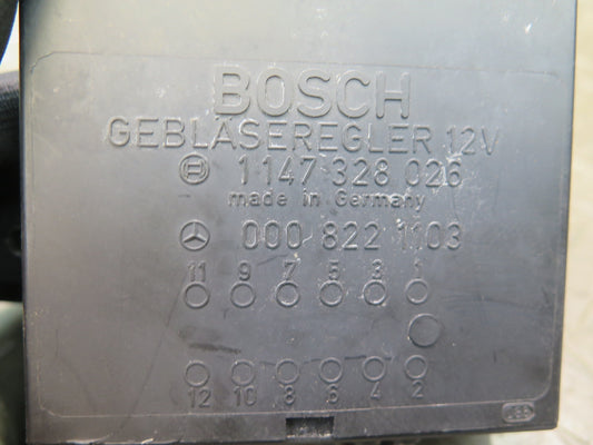 86-89 Mercedes R107 560S Blower Motor Control Modul 0008221103  OEM