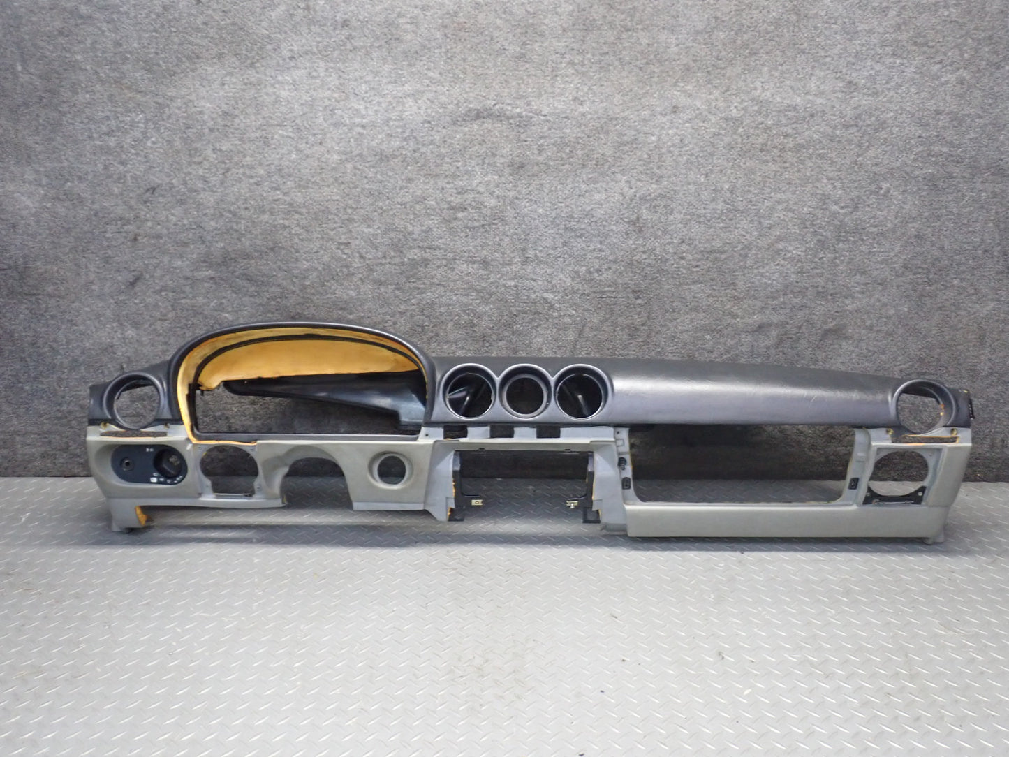 86-89 Mercedes R107 560SL Dashboard Dash Instrument Trim Cover Panel 86K OEM