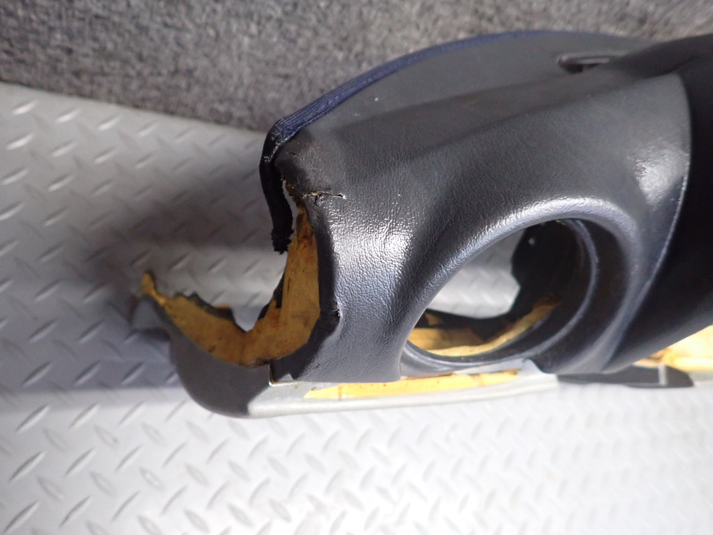 86-89 Mercedes R107 560SL Dashboard Dash Instrument Trim Cover Panel 86K OEM