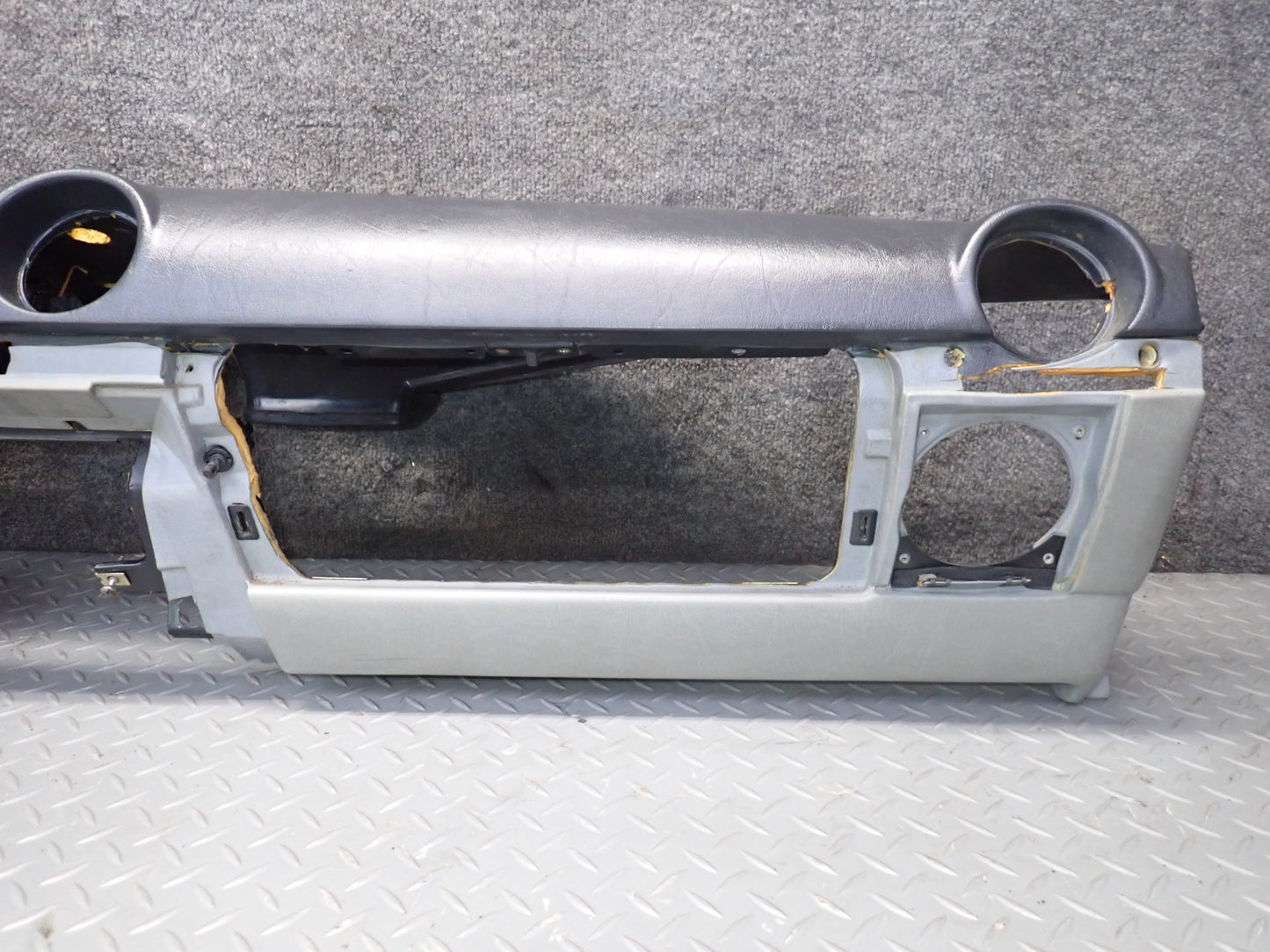 86-89 Mercedes R107 560SL Dashboard Dash Instrument Trim Cover Panel 86K OEM