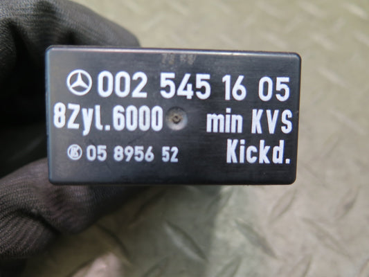 86-89 Mercedes R107 560S Lfuel Pump Relay Module 0025451605 OEM