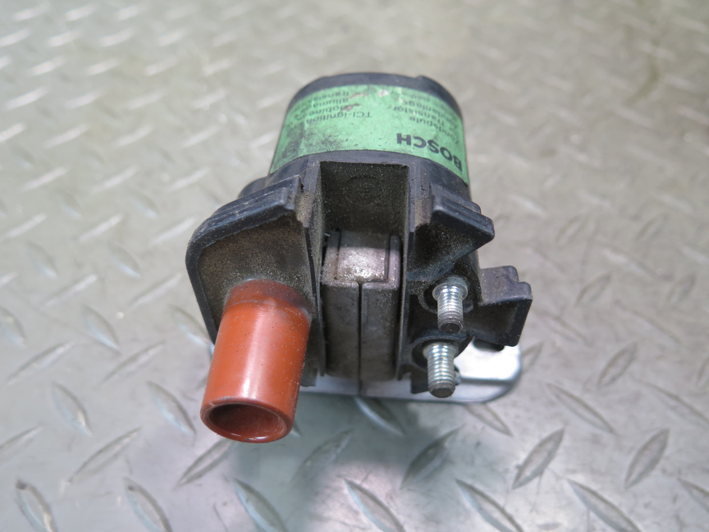 86-89 Mercedes R107 560SL 5.6L M117 Engine Ignition Coil w Cover OEM