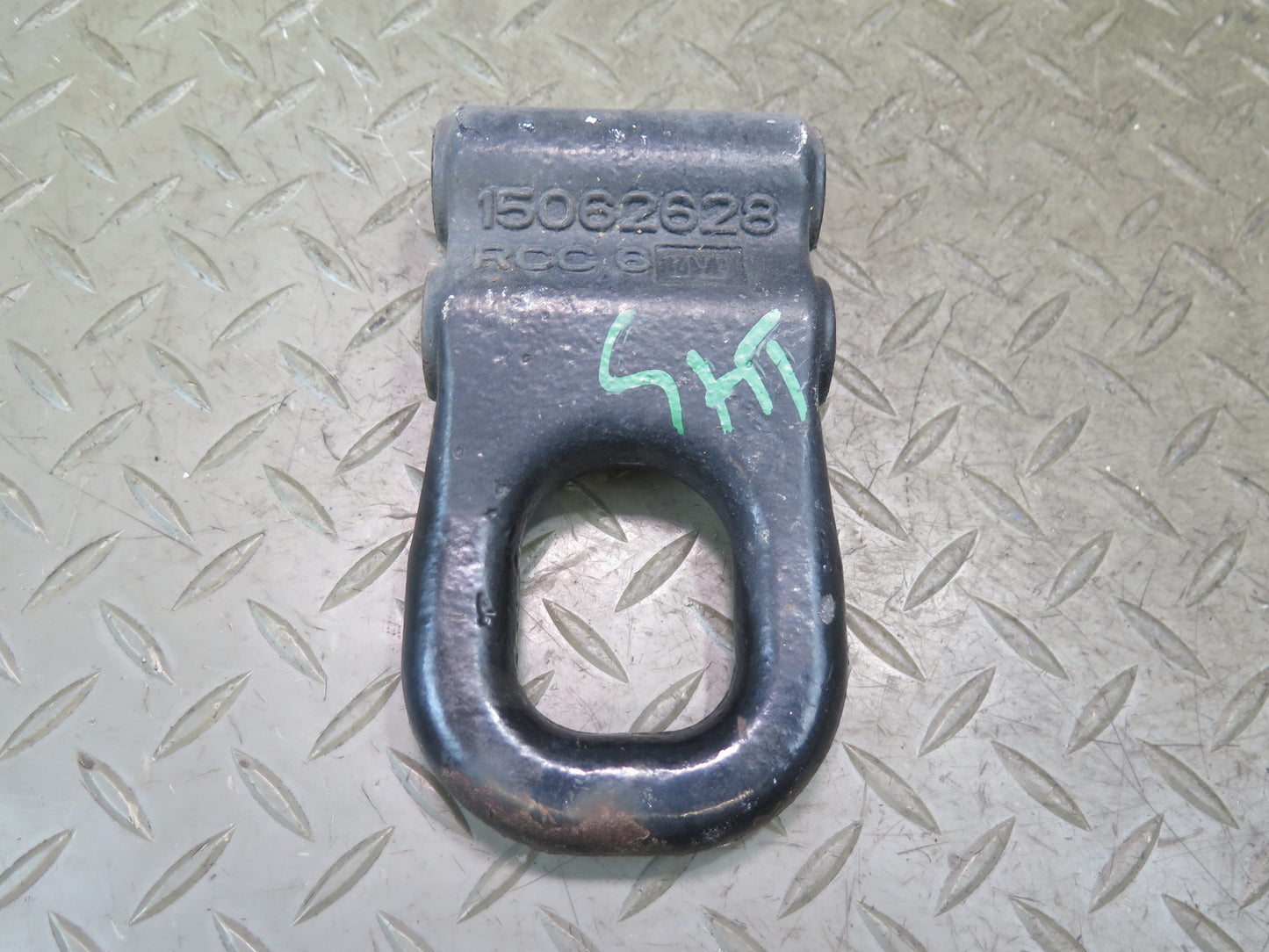 2003-2007 Hummer H2 Front Bumper TOW Towing Hook Ring Set of 2