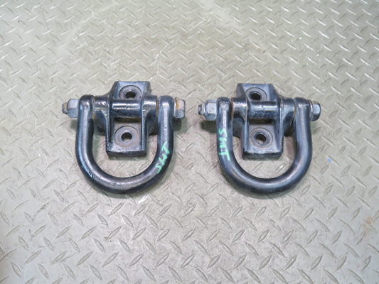 2003-2009 Hummer H2 Rear Bumper TOW Towing Hook Ring Set of 2