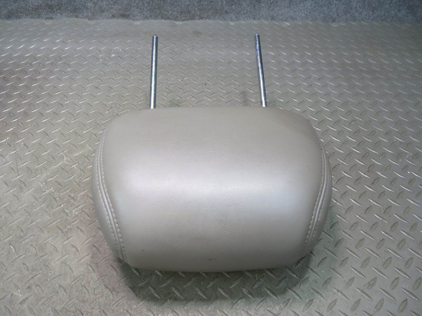 2003-2007 Hummer H2 Front Left & Right Seat Leather Headrest Wheat Set of 2
