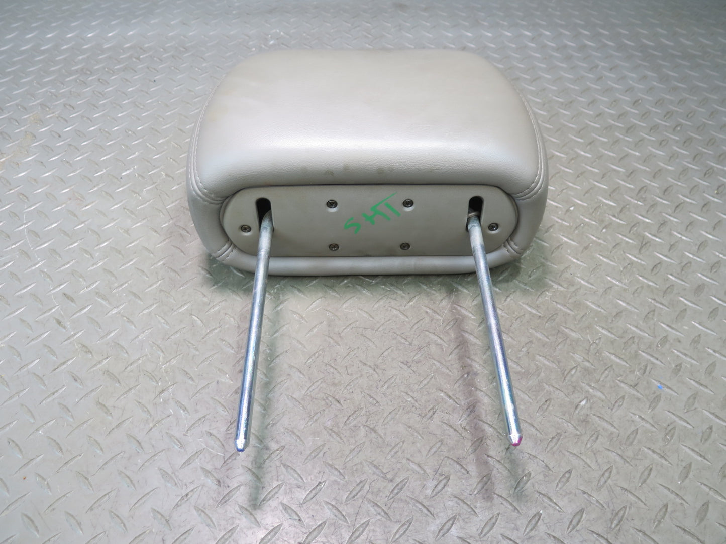 2003-2007 Hummer H2 Front Left & Right Seat Leather Headrest Wheat Set of 2