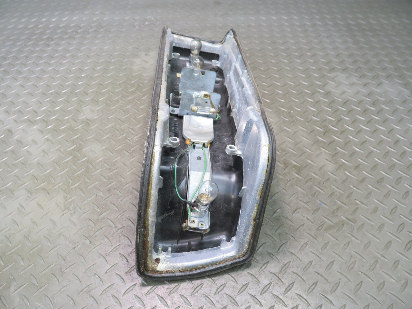 73-89 Mercedes R107 SL Rear Right Pass Side Tail Bracket & Frame Light Lamp OEM