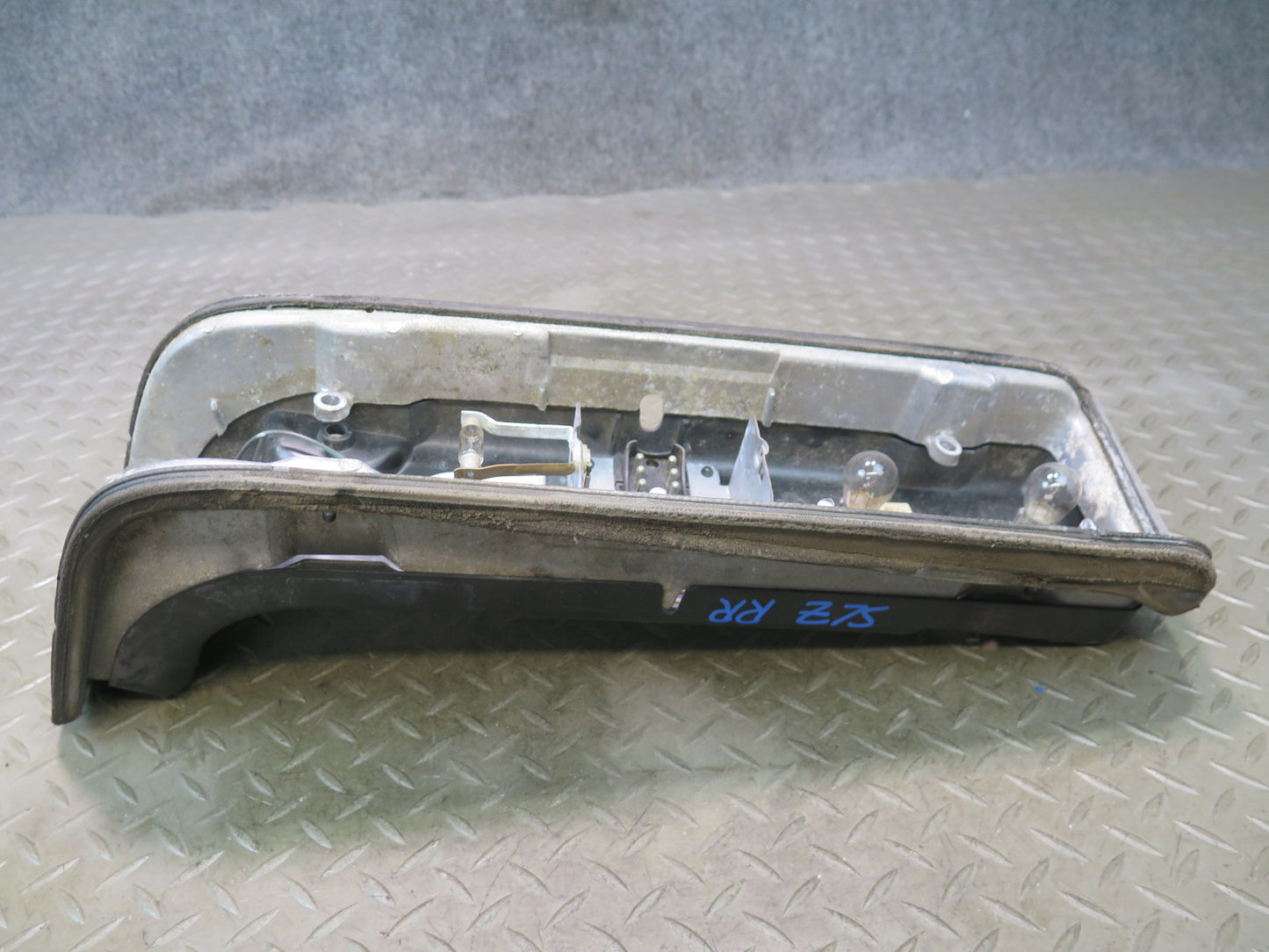 73-89 Mercedes R107 SL Rear Right Pass Side Tail Bracket & Frame Light Lamp OEM