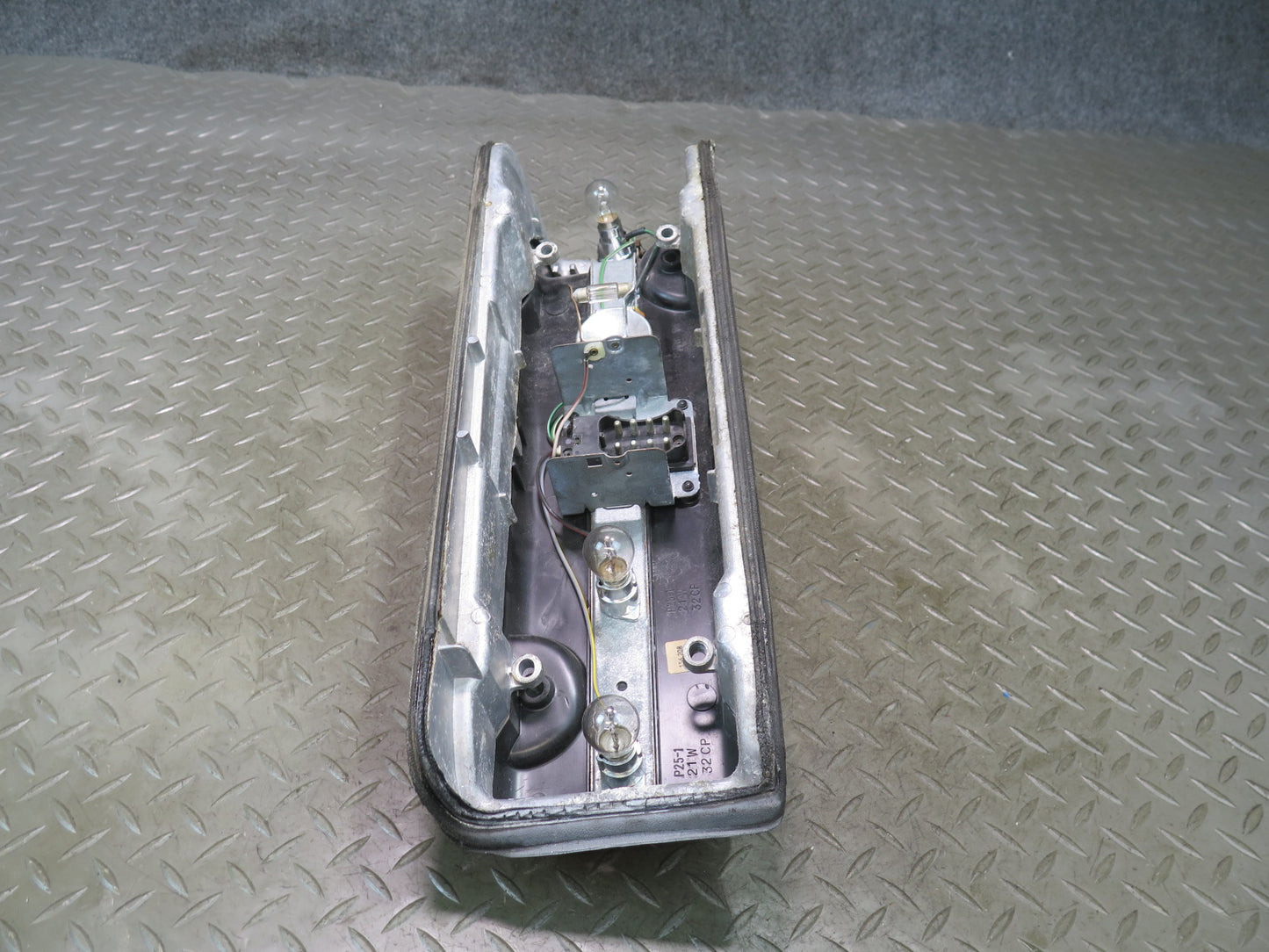 73-89 Mercedes R107 SL Rear Right Pass Side Tail Bracket & Frame Light Lamp OEM