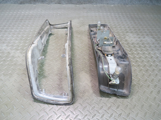 73-89 Mercedes R107 SL Rear Left Driver Side Tail Bracket & Frame Light Lamp OEM