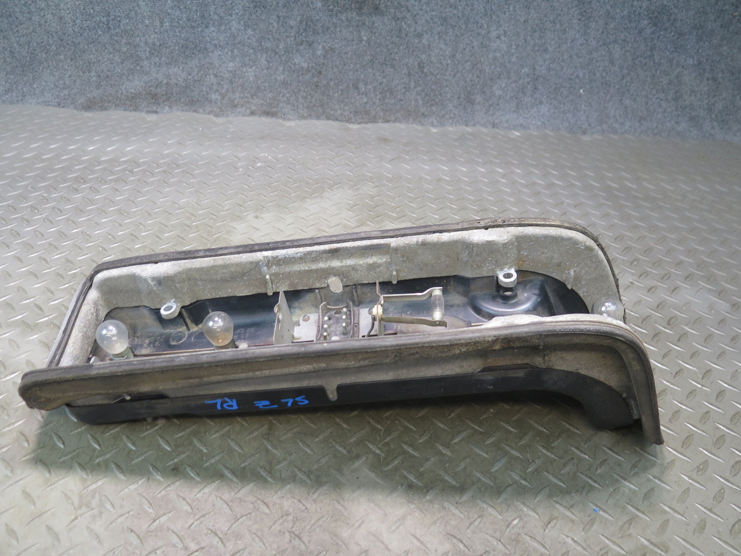 73-89 Mercedes R107 SL Rear Left Driver Side Tail Bracket & Frame Light Lamp OEM
