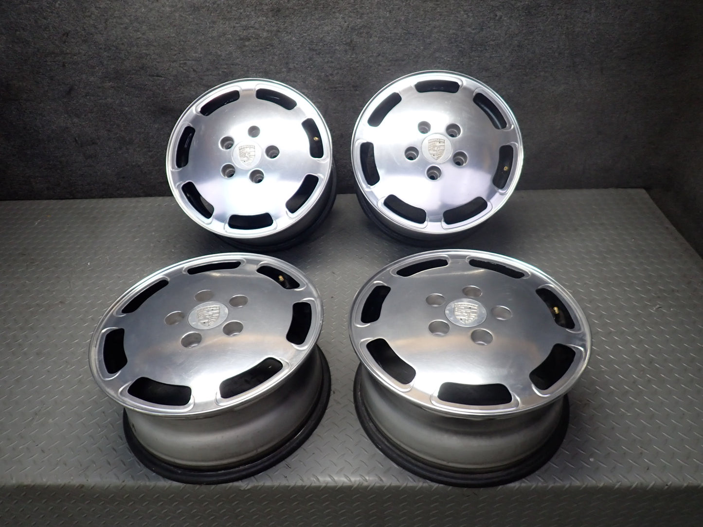 1983-1989 Porsche 928 S Factory R16 16" Wheel Rim 16x7J ET65 Set of 4