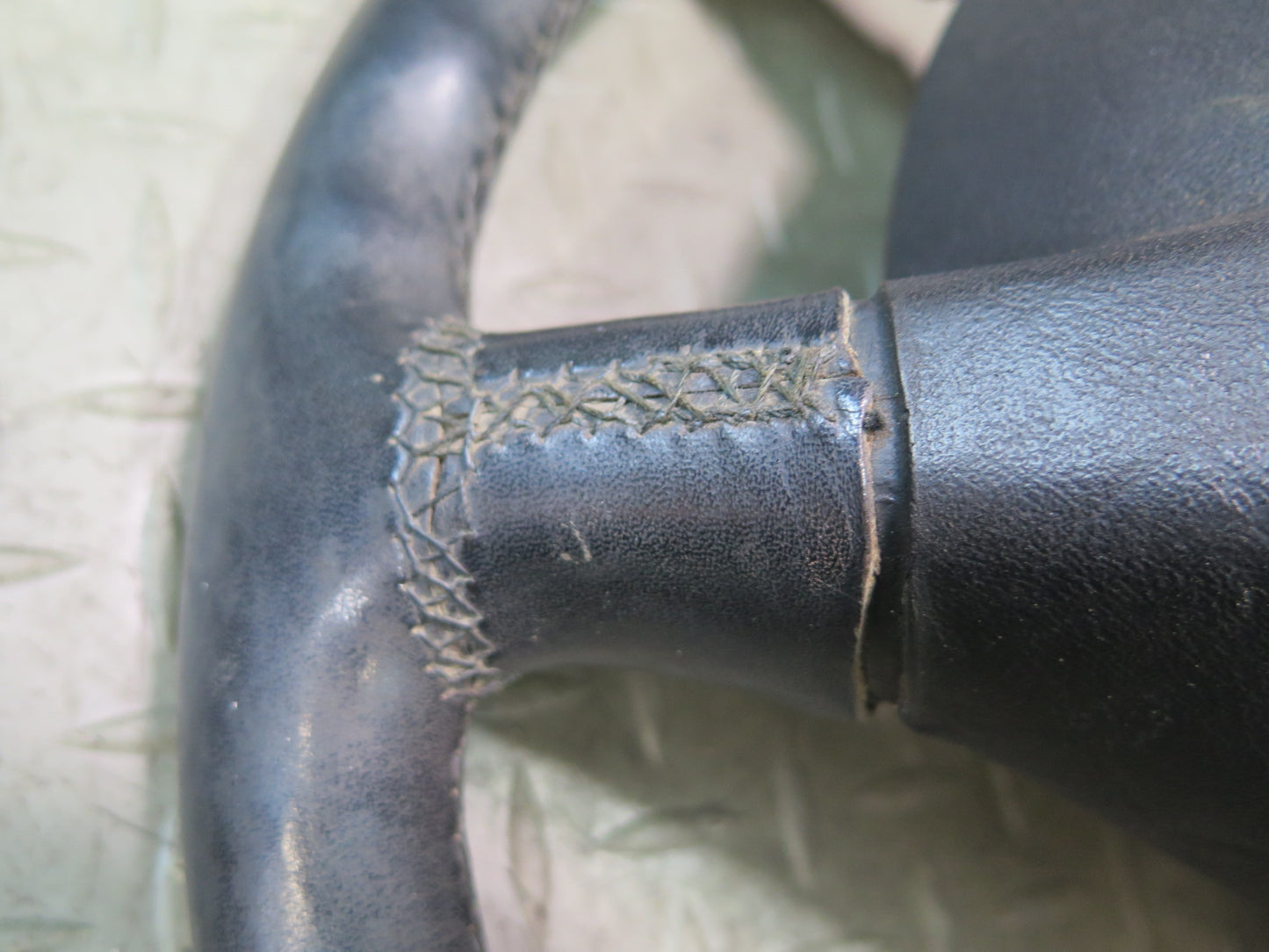 86-89 Mercedes R107 560SL 4 Spoke Leather Steering Black OEM