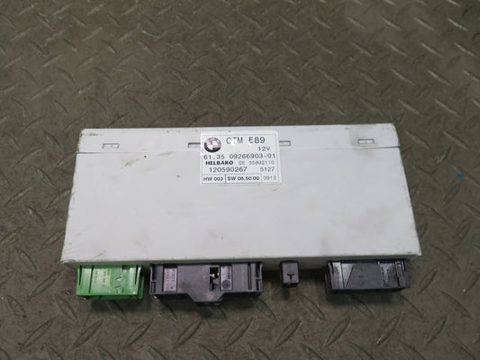 09-16 BMW E89 Z4 Convertible CTM Roof TOP Control Module 09266903 OEM