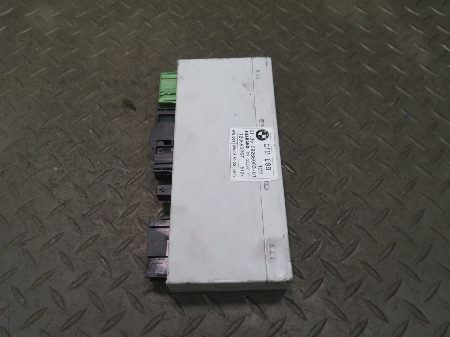 09-16 BMW E89 Z4 Convertible CTM Roof TOP Control Module 09266903 OEM