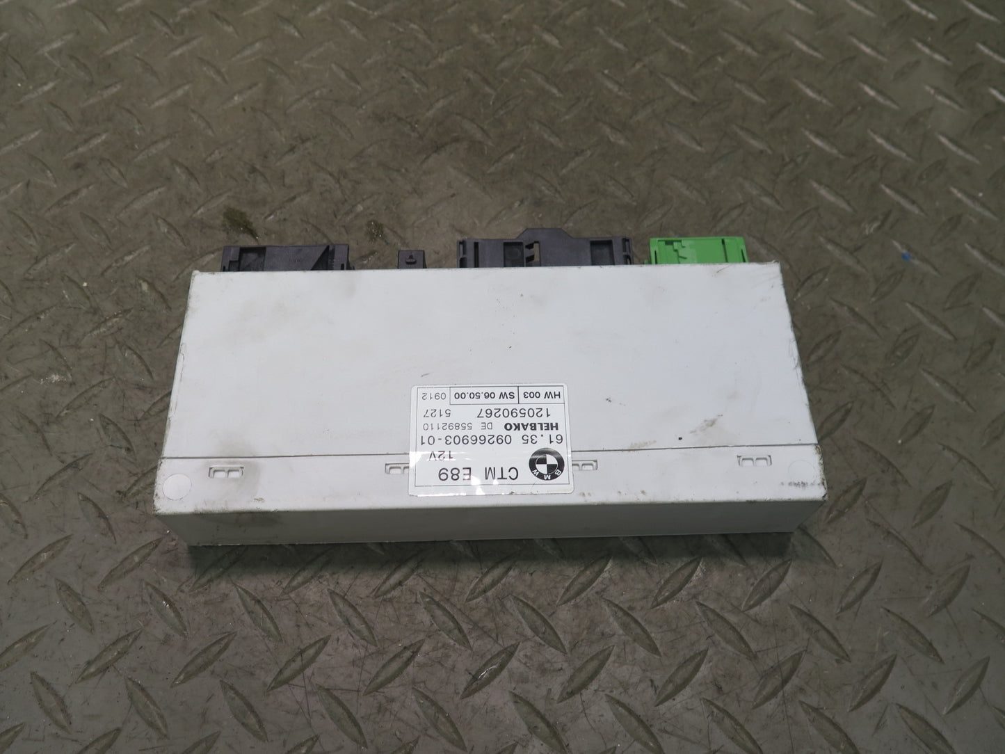 09-16 BMW E89 Z4 Convertible CTM Roof TOP Control Module 09266903 OEM