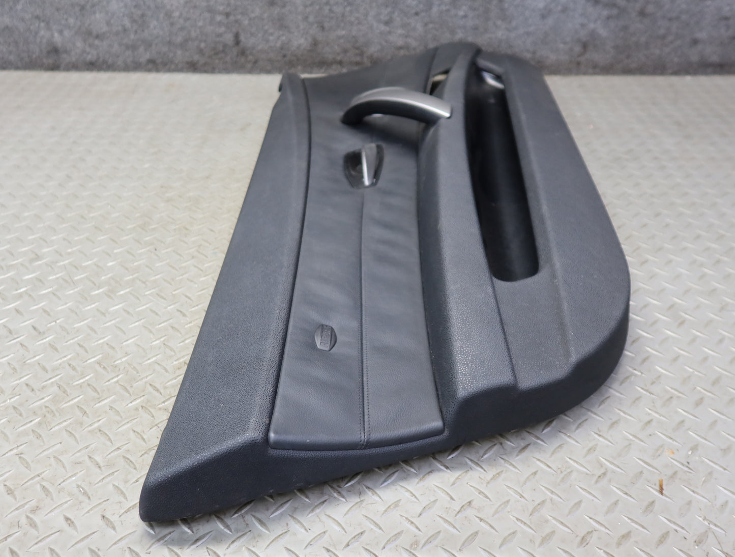 03-05 BMW E85 Z4 Front Left Door Interior Trim Panel Black OEM