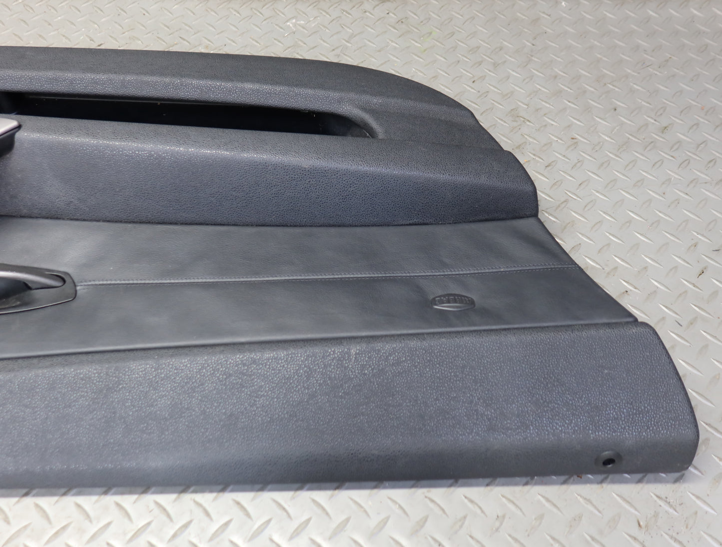03-05 BMW E85 Z4 Front Left Door Interior Trim Panel Black OEM