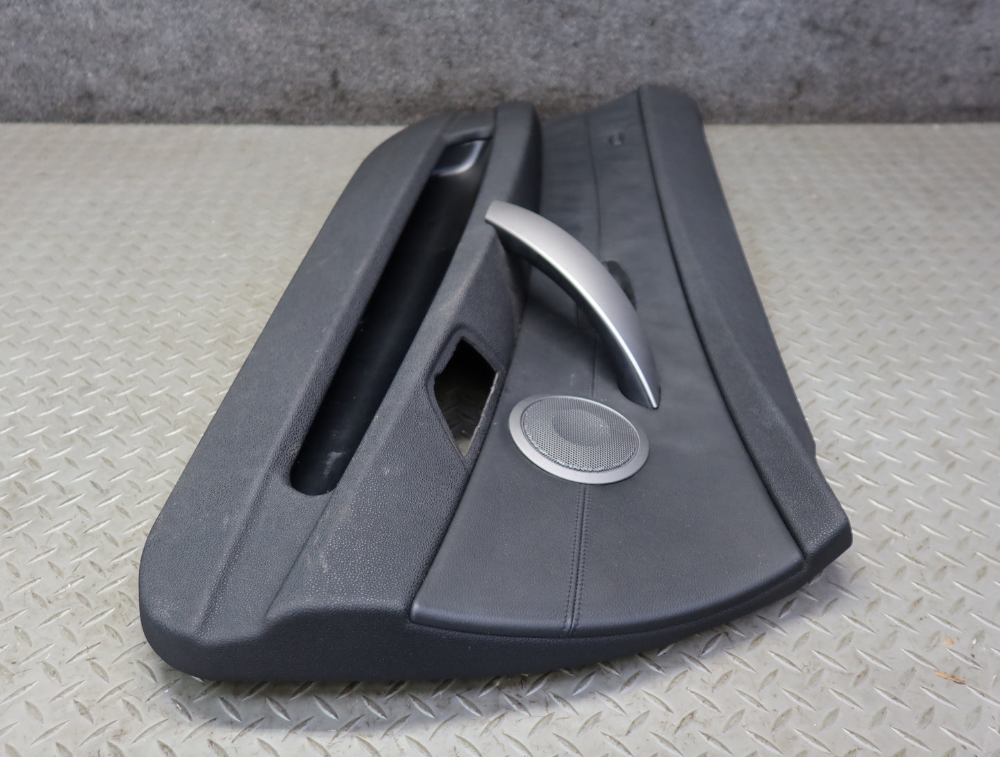 03-05 BMW E85 Z4 Front Left Door Interior Trim Panel Black OEM