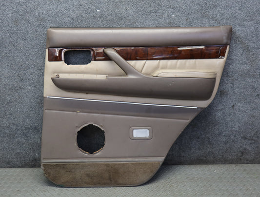 1996-1997 Lexus FZJ80L LX450 Rear Right Door Interior Trim Cover Panel Ivory