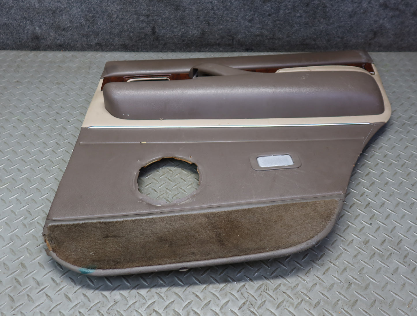 1996-1997 Lexus FZJ80L LX450 Rear Right Door Interior Trim Cover Panel Ivory