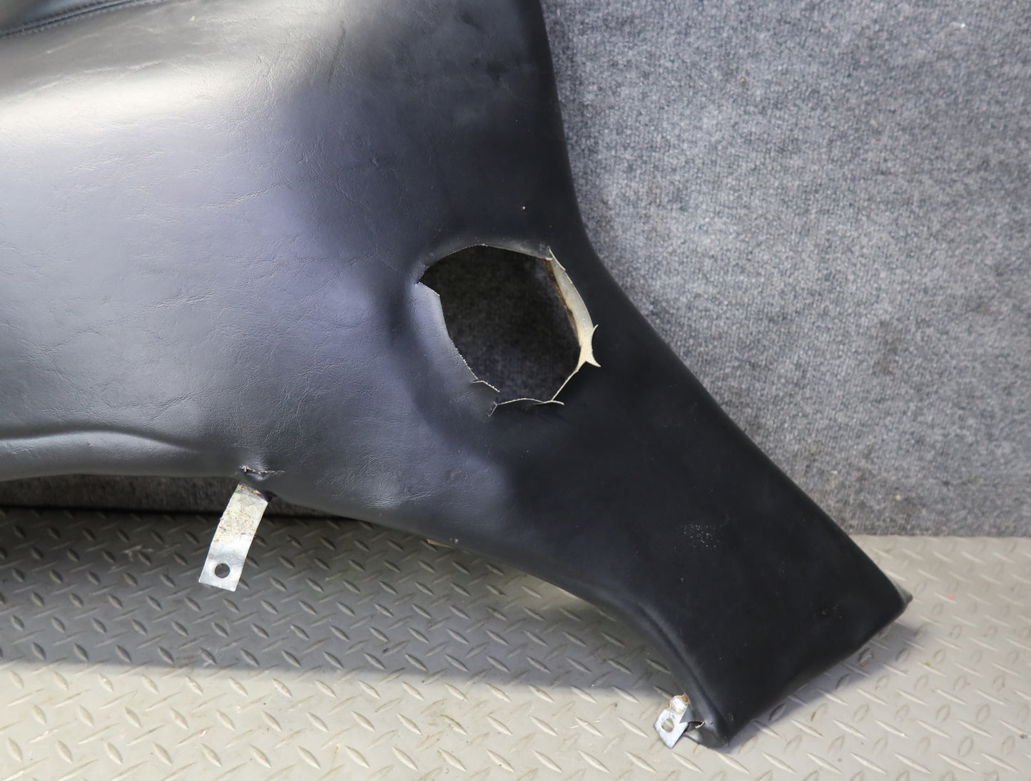 1984-1986 Porsche 928 S Rear Left Quarter Pillar Interior Trim Cover Panel