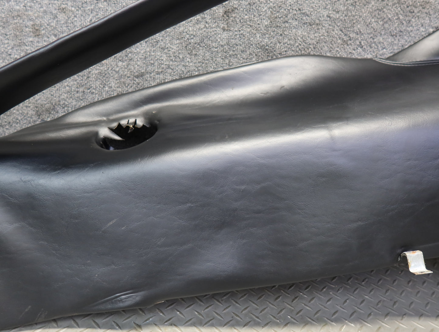 1984-1986 Porsche 928 S Rear Left Quarter Pillar Interior Trim Cover Panel