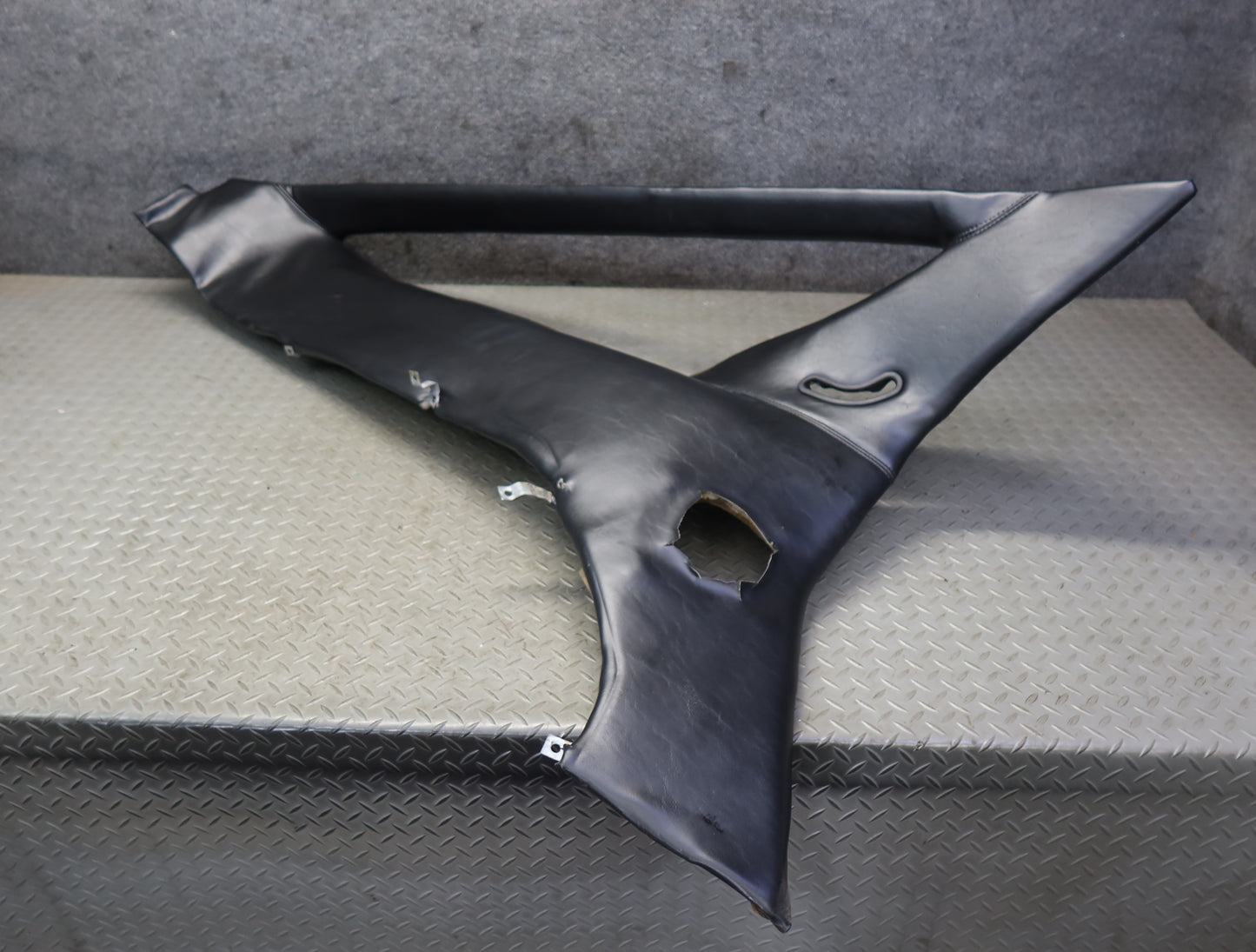 1984-1986 Porsche 928 S Rear Left Quarter Pillar Interior Trim Cover Panel
